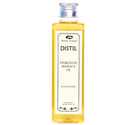 Aloe Veda Ayurvedic Massage Oil-Karpooradi