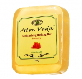 Aloe Veda Moisturising Bathing Bar-Honey