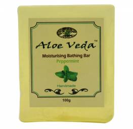 Aloe Veda Moisturising Bathing Bar Peppermint