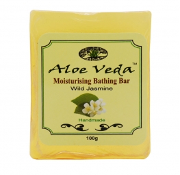 Aloe Veda Moisturising Bathing Bar Wild Jasmine