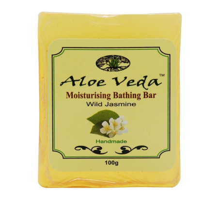 Aloe Veda Moisturising Bathing Bar Wild Jasmine