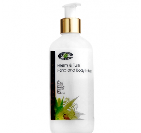 Aloe Veda Neem and Tulsi Hand and Body Lotion