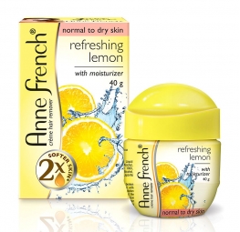 Anne French Lemon Creme Hair Remover with Moisturiser-Jar