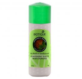 Biotique Bio Basil and Sandalwood Lightening Touch Body Powder
