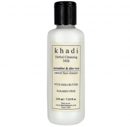 Khadi Cucumber and Aloevera Herbal Cleansing Milk