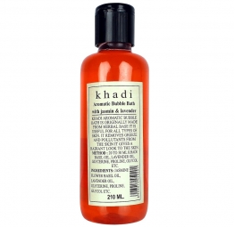 Khadi Jasmine and Lavender Aromatic Bubble Bath