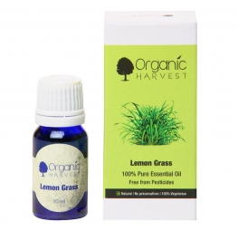 Organic Harvest Lemon Grass Pure Essential Oil